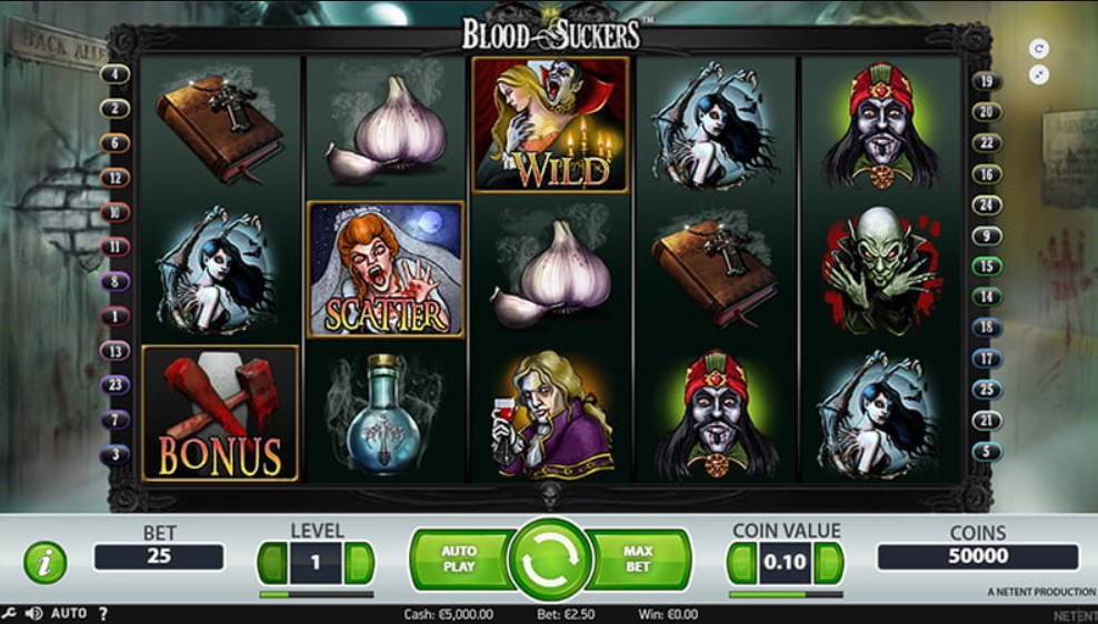 Blood Suckers Slot Machine 4