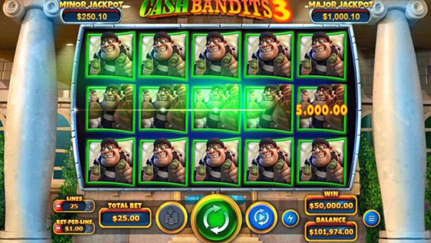 Cash Bandits 3 Slot Machine 2