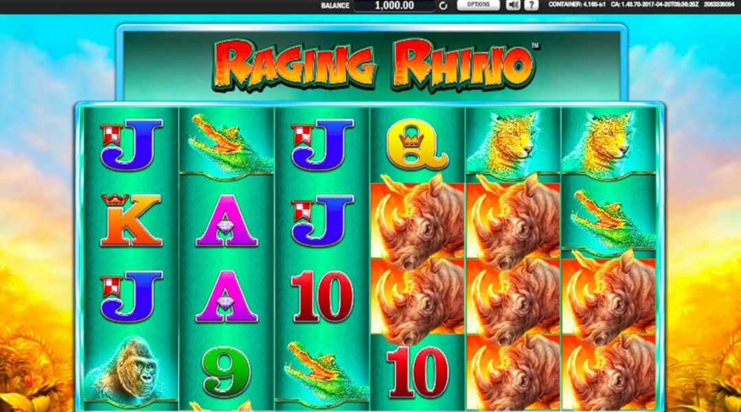 Raging Rhino Slot 3